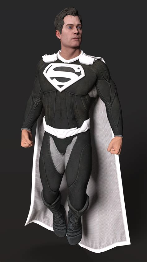 ArtStation - Black Suit Superman