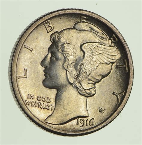 1916 Mercury Dime - Circulated | Property Room