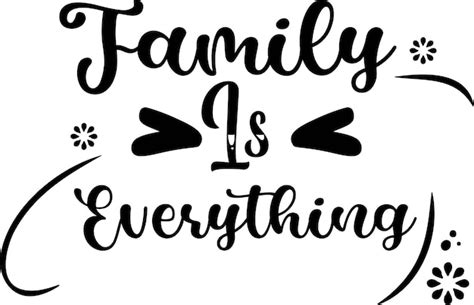 Família é tudo arquivo de corte SVG | Vetor Premium