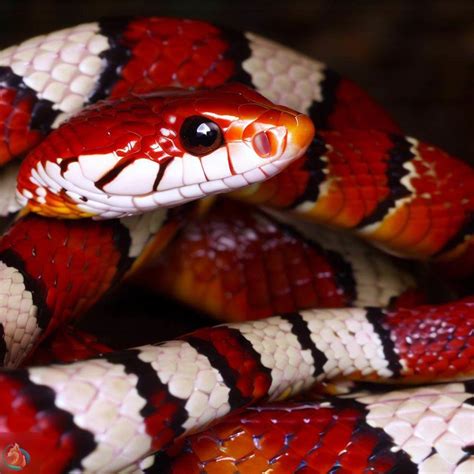 La Serpiente Falsa Coral: Un Imitador Excepcional en el Mundo Serpiente - Maruati