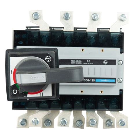 CO11250OOOO C-Line Manual Changeover Switch FR1 125A 4P 415V AC Open ...