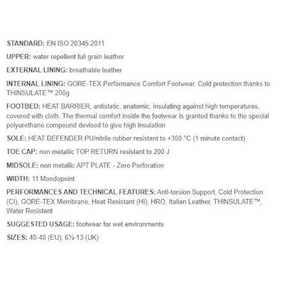 Buy COFRA Mens CSA Approved Safety Boot Lexington EH PR 8 Black Leather ...