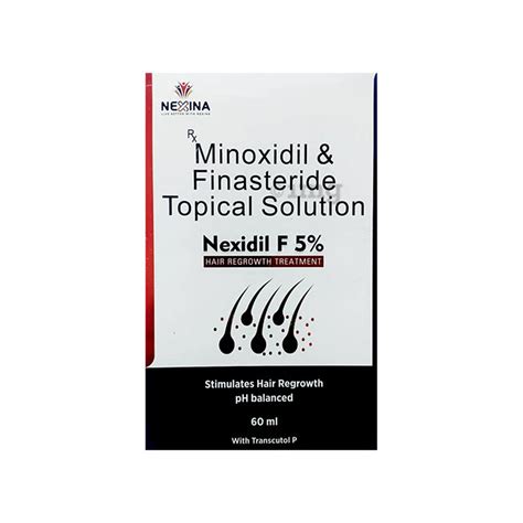 Nexidil™ F 5% Minoxidil Foam for Women – Hair Regrowth Treatment | 60ml ...