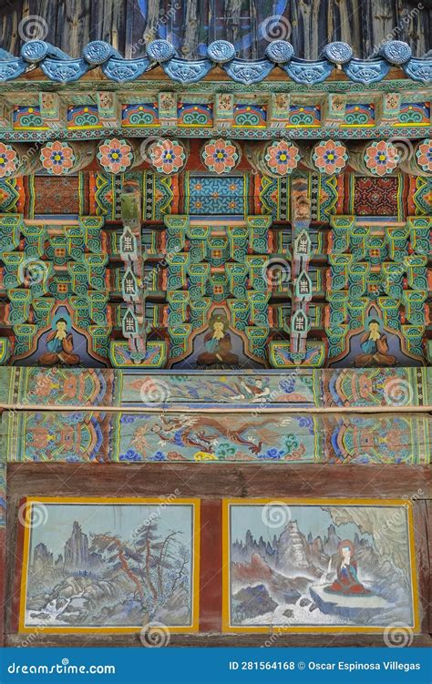 Buddhist Temple in Sokcho, South Korea Editorial Stock Photo - Image of ...