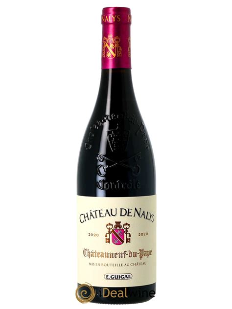 Acheter Châteauneuf-du-Pape Château de Nalys 2020 (lot: 96058)