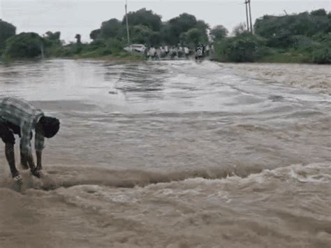 Chambal River above danger mark in Dholpur, army deployed; Truck and ...