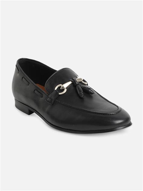 Buy ALDO Men Black Leather Loafers - Casual Shoes for Men 19482418 | Myntra