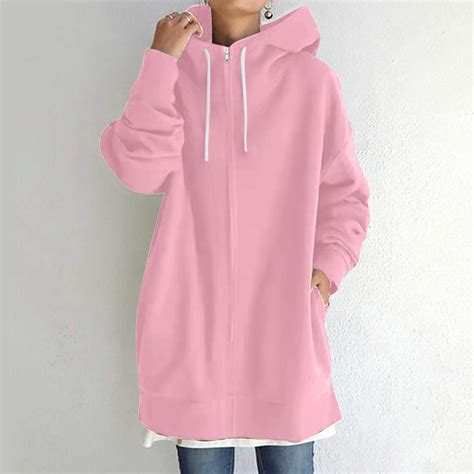 HTNBO Women's Plus Size Hoodies with Pockets 2023 Casual Fall Winter ...