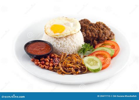 Spicy rice dish stock image. Image of asia, white, dish - 20477715