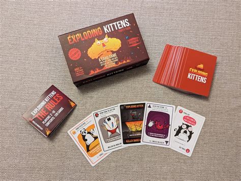 Image result for Exploding Kittens Setup