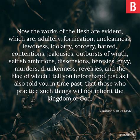 Galatians 5:19-21 NKJV - Bible Study, Meaning, Images, Commentaries ...