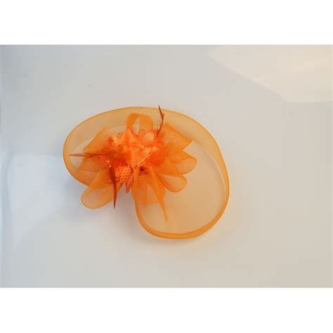 White Wedding Fascinator Tulle Beaded Organza Fascinators Hats Headwear ...