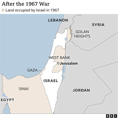 West Bank Wall Map