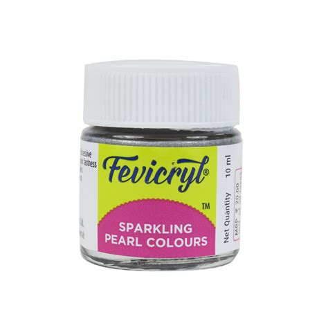 Fevicryl Clr Sparkling Perl Slvr 10 Ml – Itsy Bitsy