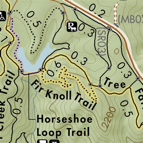 Monte Bello Open Space Preserve Map by Midpeninsula Regional Open Space ...