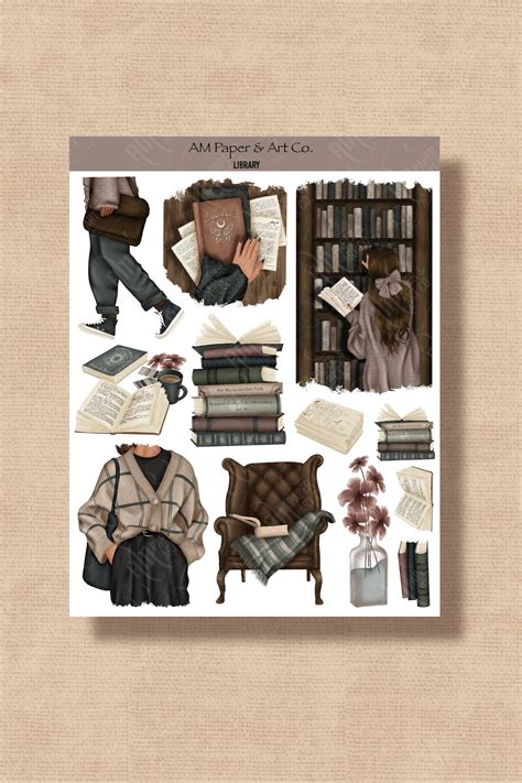 Library Science Stickers 的图像结果