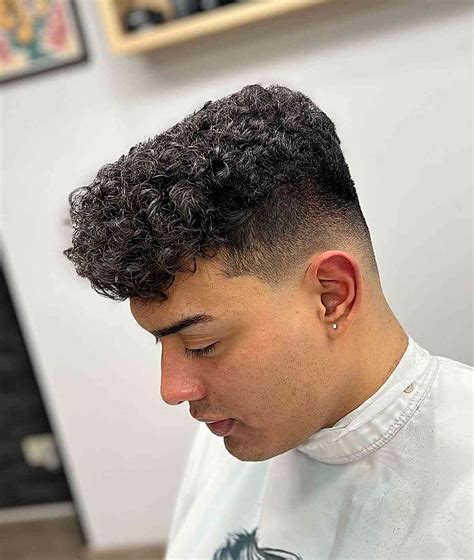 Curly Undercut Hairstyle