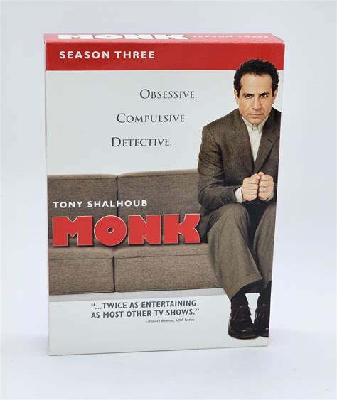 Monk | Season Three | 4 Disc Set - Steady Bunny Shop