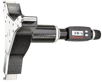 Starrett 780XTZ-9 3-Point Contact 1/4-12-Inch Range, Fixed Anvil ...