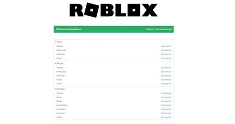 Image result for Roblox Server Status