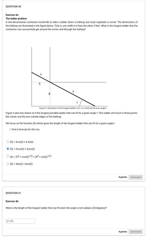 Image result for Ladder Math Problem