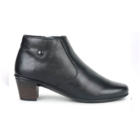 High Ankle Leather Chelsea Boots for Women L-088 | Zoom Shoes – Zoom ...