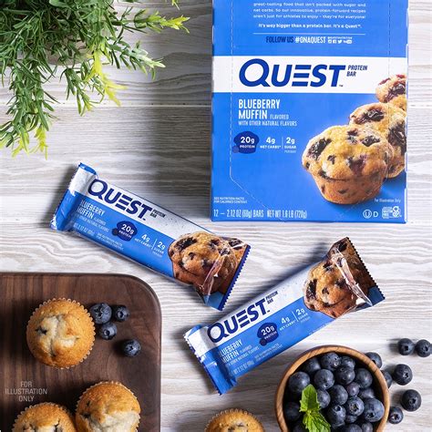 Blueberry Muffin Protein Bars – Quest Nutrition