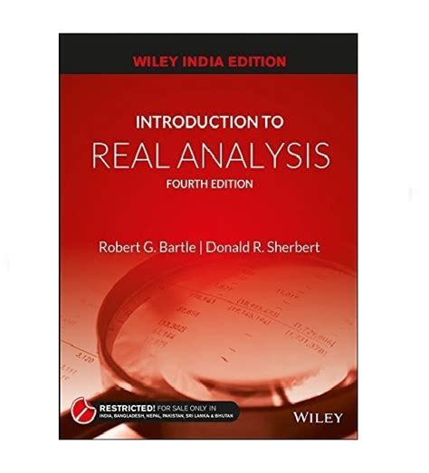 Introduction To Real Analysis | By Robert G. Bartle, Donald R. Sherbert ...
