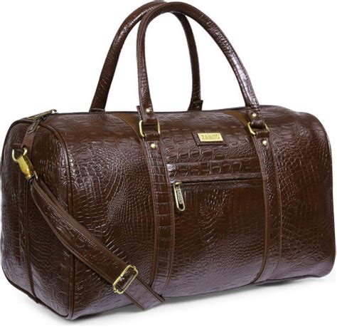 Zainto Unisex Crocodile Leatherette stylish 35 liter cabin bags for ...