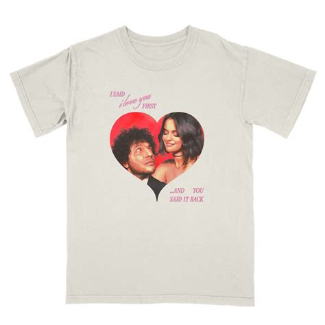 ...And You Said It Back T-shirt - Selena Gomez Official Shop