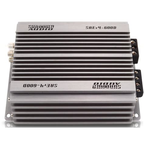 Sundown Audio Class-D 1-Ohm 600 Watts Monoblock Amplifier SAE-600-V4 ...