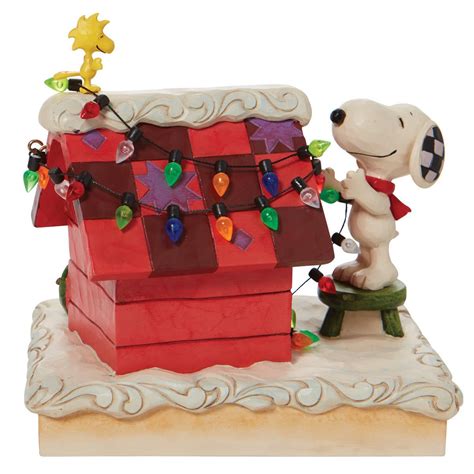 Snoopy On Doghouse Christmas