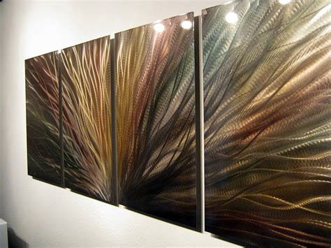 15 Best Collection of The Ultimate Guide to Abstract Metal Wall Art ...