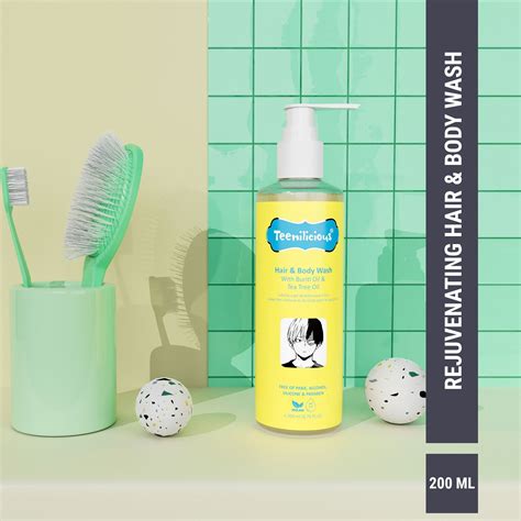 Teenilicious Hair & Body Wash with Buriti & Tea Tree Oil – Fixderma ...