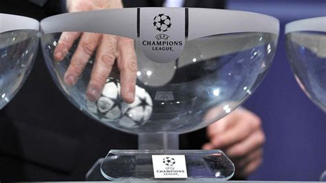 Los bombos del sorteo de la Champions League
