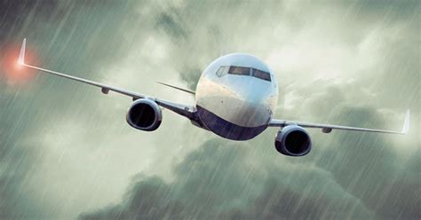 Medo de avião: Chuva | Viajar Barato