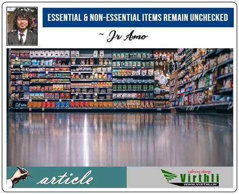 Essential & Non-Essential Items Remain Unchecked
