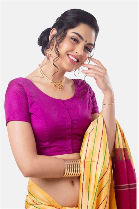 Princess Cut Blouse - Short Sleeves, Front Open, and Made from Soft ...