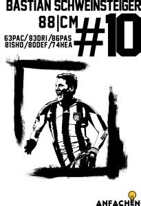 Bastian Schweinsteiger Das Design 1 Fine Art Print - Sports posters in ...