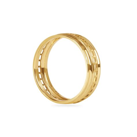 14KT Yellow Gold Power Band Finger Ring