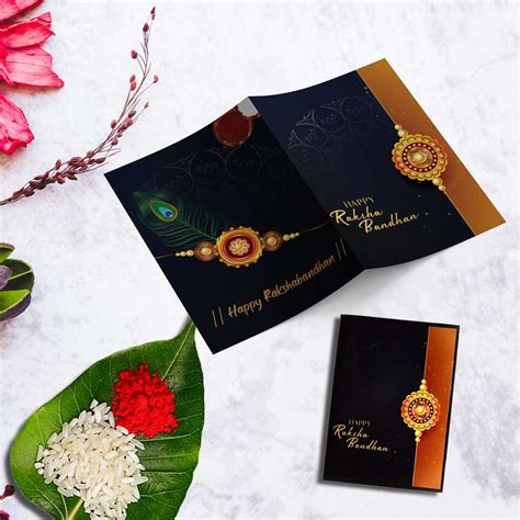 Designer Rakhi, Greeting Card, Chawal Roli Pack Price in India - Buy ...