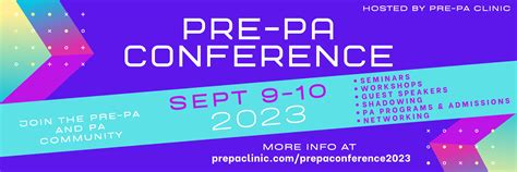 Pre-PA Conference 2023