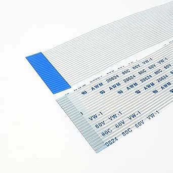 24 Pin 1.0mm Pitch Reverse side flexible ribbon cable for Raspberry ...