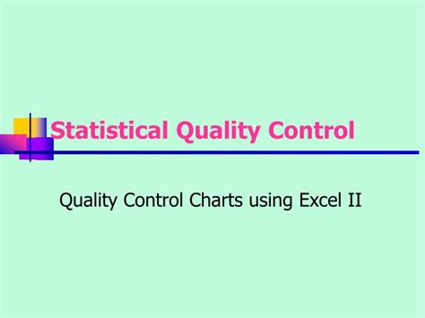 Image result for Statistical Quality Control