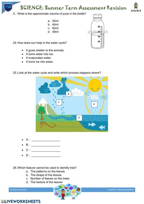 Image result for 3rd Grade Science Worksheets Printable Free PDF