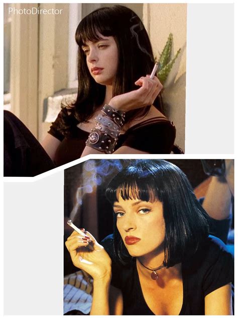 Mia Wallace Dans Mia Wallace's Haircut In Pulp Fiction | Dazed