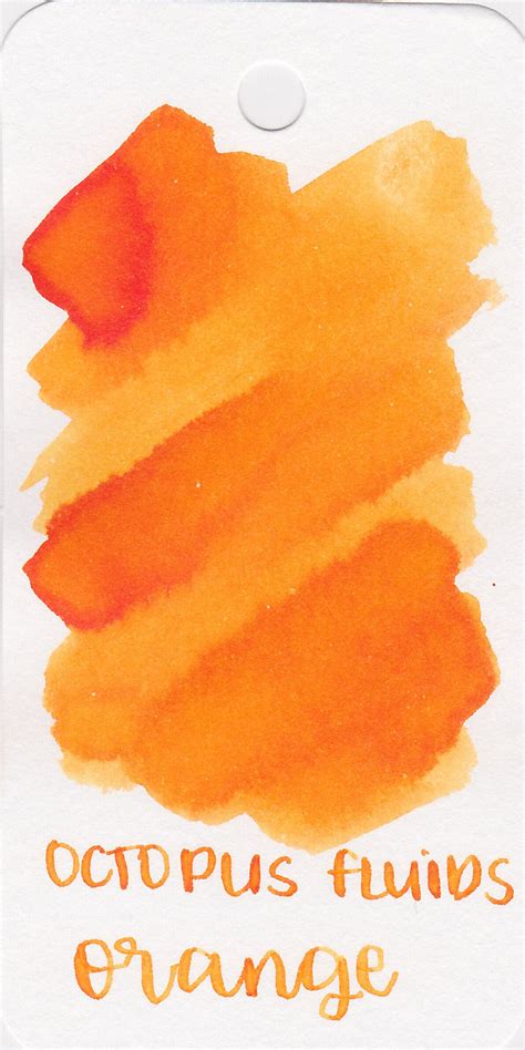 Octopus Classic Collection Fountain Pen Ink - Orange – AARCAAI
