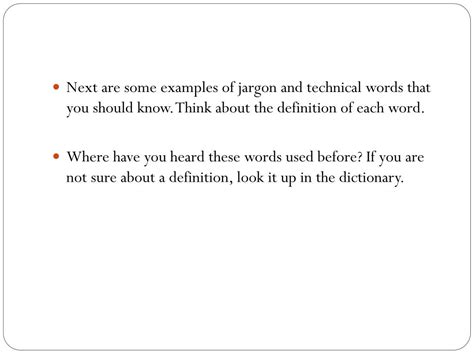 Image result for Technical Jargon Examples