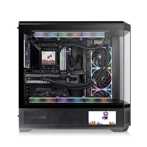 Thermaltake View 600 TG Full Tower 4 Tempered Glass Panels Computer Ca ...