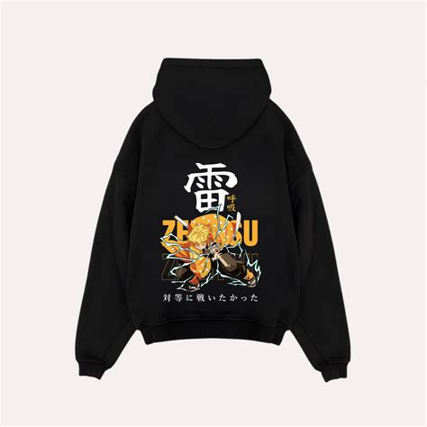 Demonslayer Zenitsu Oversized Hoodie – CIVIES
